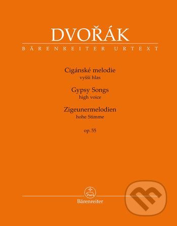 Cigánské melodie op. 55 pro hlas a klavír BA 10431 - Antonín Dvořák