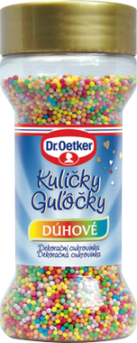 Dr. Oetker Kuličky duhové (65 g)