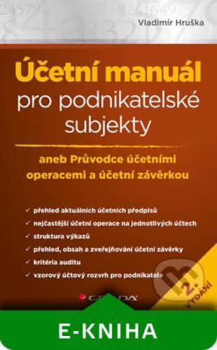 Účetní manuál pro podnikatelské subjekty - 2. vydání - Vladimír Hruška