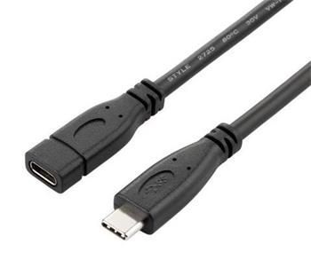 PremiumCord Prodlužovací kabel USB 3.2 generation 2, C/male - C/female, 1m