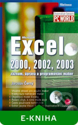 Excel 2000, 2002, 2003 - Jaroslav Černý