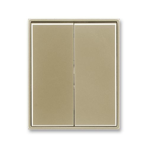 ABB Time, Time Arbo kryt vypínače dělený šampaňská 3558E-A00652 33