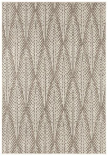 Bougari - Hanse Home koberce Kusový koberec Jaffa 103892 Taupe/Beige - 140x200 cm Bílá