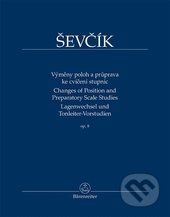 Výměny poloh a průprava ke cvičení stupnic - Otakar Ševčík