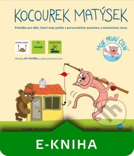 Kocourek Matýsek – s piktogramy - Vlasta Hurtíková