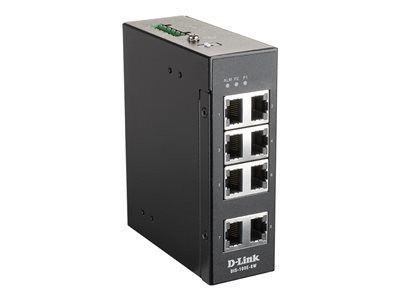 DLINK, 8 Port Unmanaged Switch with 8 x 10/100, DIS-100E-8W