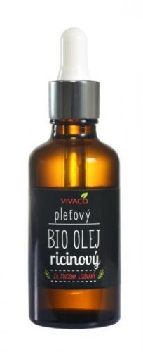 Vivaco BIO Pleťový ricinový olej s pipetou 50 ml