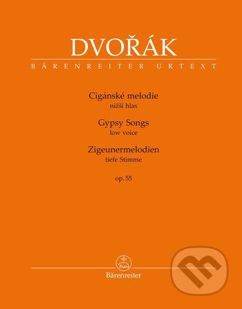 Cigánské melodie op. 55 pro hlas a klavír BA 10432 - Antonín Dvořák