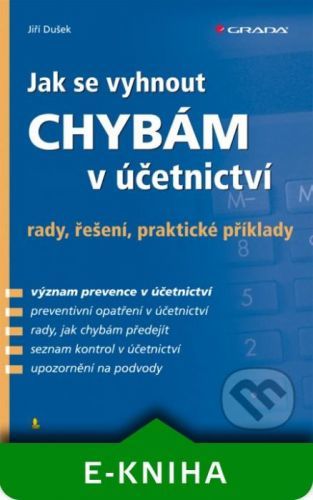 E-kniha: Jak se vyhnout chybám v účetnictví od Dušek Jiří