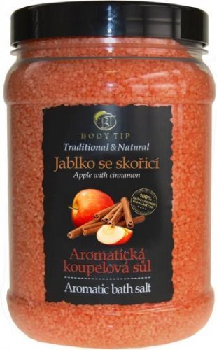 Vivaco Koupelová sůl Jablko se skořicí BODY TIP 1500g