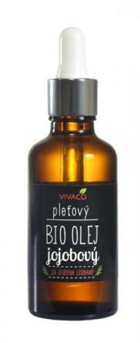 Vivaco BIO Pleťový jojobový olej s pipetou 50 ml