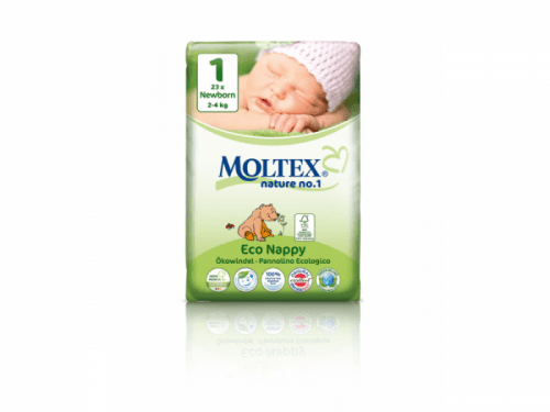 Moltex Plenky Moltex nature no. 1  Newborn 2 - 4 kg (23 ks)