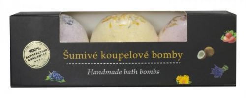 Vivaco Koupelová bomba Levandule, Měsíček, Růže BODY TIP 3 x 45 g