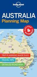 Lonely Planet Australia Planning Map (Lonely Planet)(Sheet map)