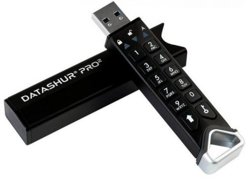 ISTORAGE Flashdisk šifrovaný datAshur Pro2 256-bit 4GB (IS-FL-DP2-256-4)