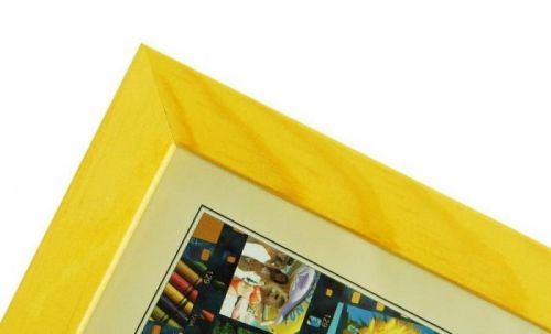 CODEX SLS rám 30x45 dřevo, žlutá 005