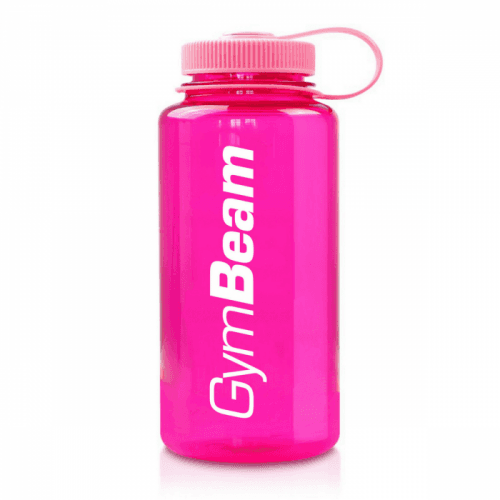 Láhev Sport Bottle Pink 1000 ml - GymBeam