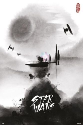 GRUPO ERIK Plakát, Obraz - Star Wars - Ink, (61 x 91.5 cm)