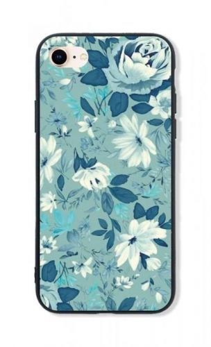 Kryt TopQ LUXURY iPhone 8 pevný Retro Flowers 48588