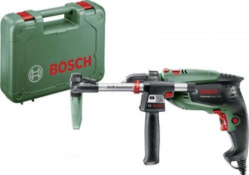 Bosch Home and Garden UniversalImpact 700 1cestný-příklepová vrtačka 701 W kufřík, vč. asistenta pro vrtání