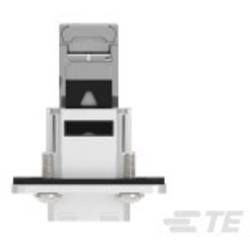 Zásuvka, vestavná TE Connectivity 1-2120871-1, RJ45 černá, 1 ks