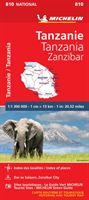 Tanzania & Zanzibar - Michelin National Map 810 - Map(Paperback / softback)