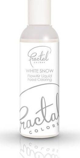 Airbrush barva tekutá Fractal - White Snow (100 ml)