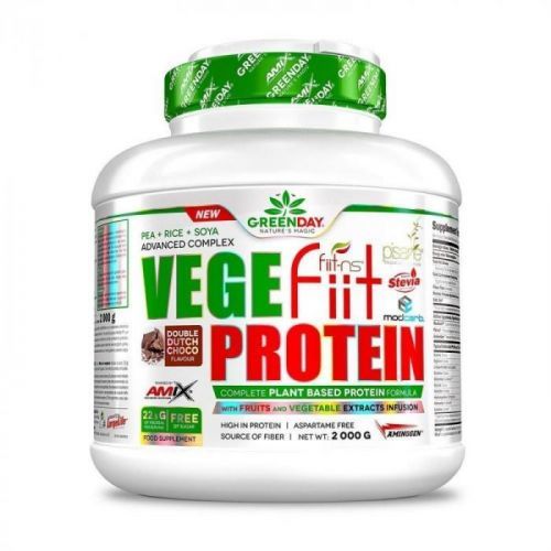 Vege-Fiit Protein Příchuť: Double Chocolate, Balení(g): 720g