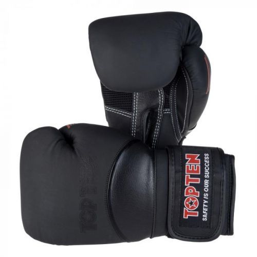 Boxerské rukavice Top Ten 4Select - černá černá 12