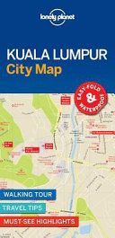 Lonely Planet Kuala Lumpur City Map (Lonely Planet)(Sheet map)