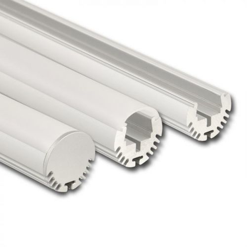 Závěsný kruhový hliníkový profil 23 mm, matný difuzor, komplet, 2 m, Profil ZP