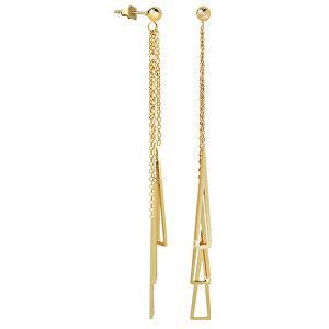 Troli Luxusní pozlacené náušnice