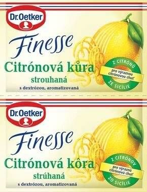 Dr. Oetker Finesse citronová kůra strouhaná (2x6 g)