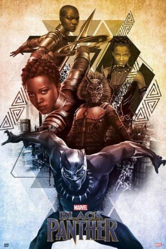 GRUPO ERIK Plakát, Obraz - Marvel - Black Panther, (61 x 91.5 cm)