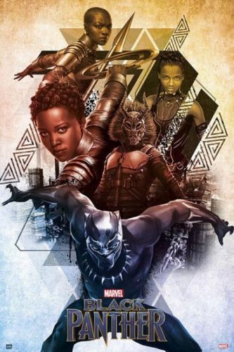 GRUPO ERIK Plakát, Obraz - Marvel - Black Panther, (61 x 91,5 cm)