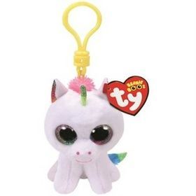 Meteor Beanie Boos PIXY - bílý jednorožec klip 8,5 cm