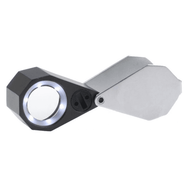 VIEWLUX lupa 10x21 s LED osvětlením