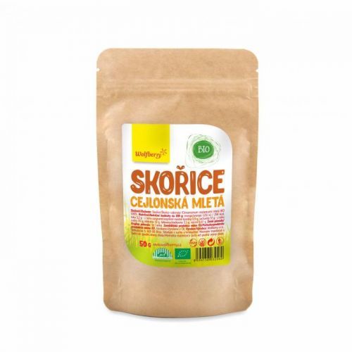 Wolfberry WF Skořice cejlonská mletá BIO 50 g Wolfberry 50 g