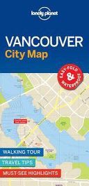 Lonely Planet Vancouver City Map (Lonely Planet)(Sheet map)