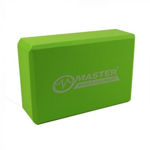 Master jóga kostka Yoga Block 23 x 15 x 7,5 cm - zelená