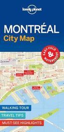 Lonely Planet Montreal City Map (Lonely Planet)(Sheet map)