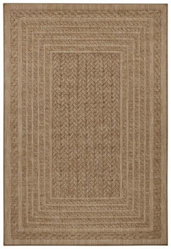Bougari - Hanse Home koberce Kusový koberec Forest 103992 Beige/Brown - 80x150 cm Hnědá
