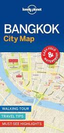 Lonely Planet Bangkok City Map (Lonely Planet)(Sheet map)