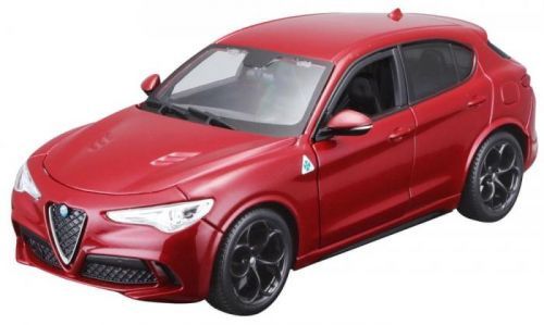 BBurago Alfa Romeo Stelvio 1:24 červená