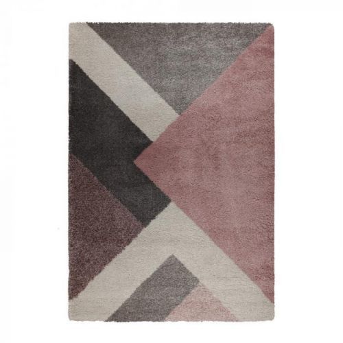 Růžový koberec Flair Rugs Zula, 120 x 170 cm