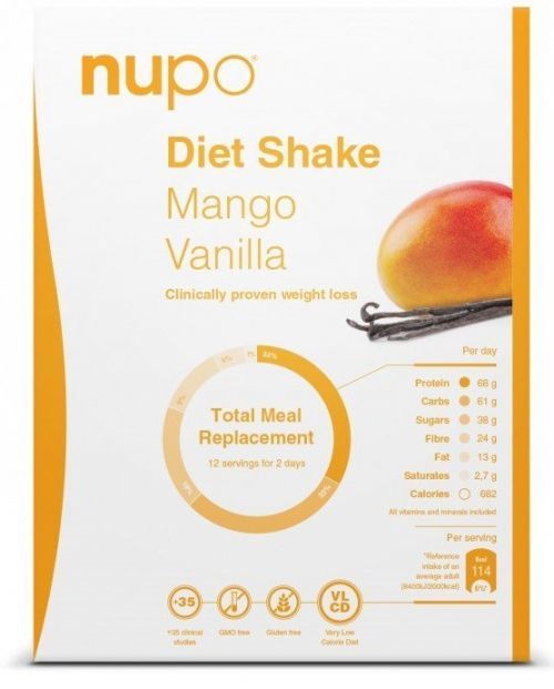 NUPO dieta Nápoj Mango - vanilka