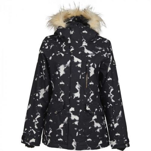 bunda NIKITA - Hawthorne Print Jacket Black And White Light (BWL)