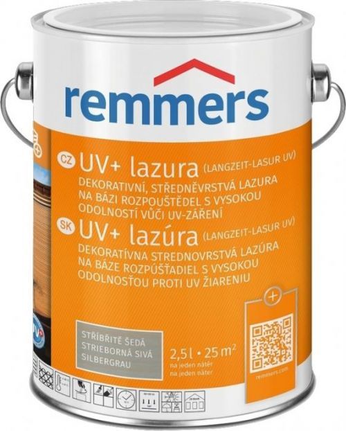 Lazura na dřevo Remmers UV bezbarvý 0,75 l