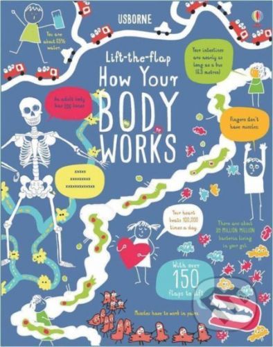 Lift-the-Flap: How Your Body Works - Rosie Dickins, Ocean Mecklenburg (ilustrácie)