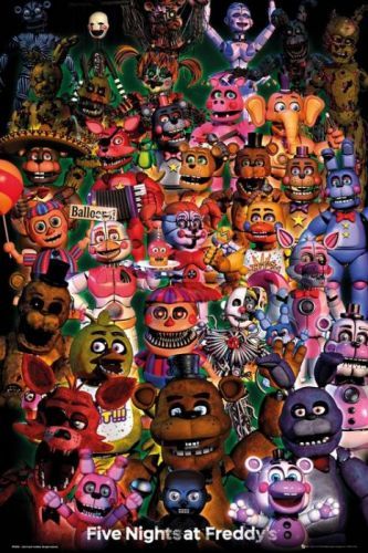 GB EYE Plakát, Obraz - Five Nights At Freddy's - Ultimate Group, (61 x 91,5 cm)